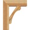 Ekena Millwork Legacy Block Rough Sawn Bracket w/ Offset Brace, Western Red Cedar, 6"W x 16"D x 20"H BKT0604X16X20LEC05RWR - alternate 2